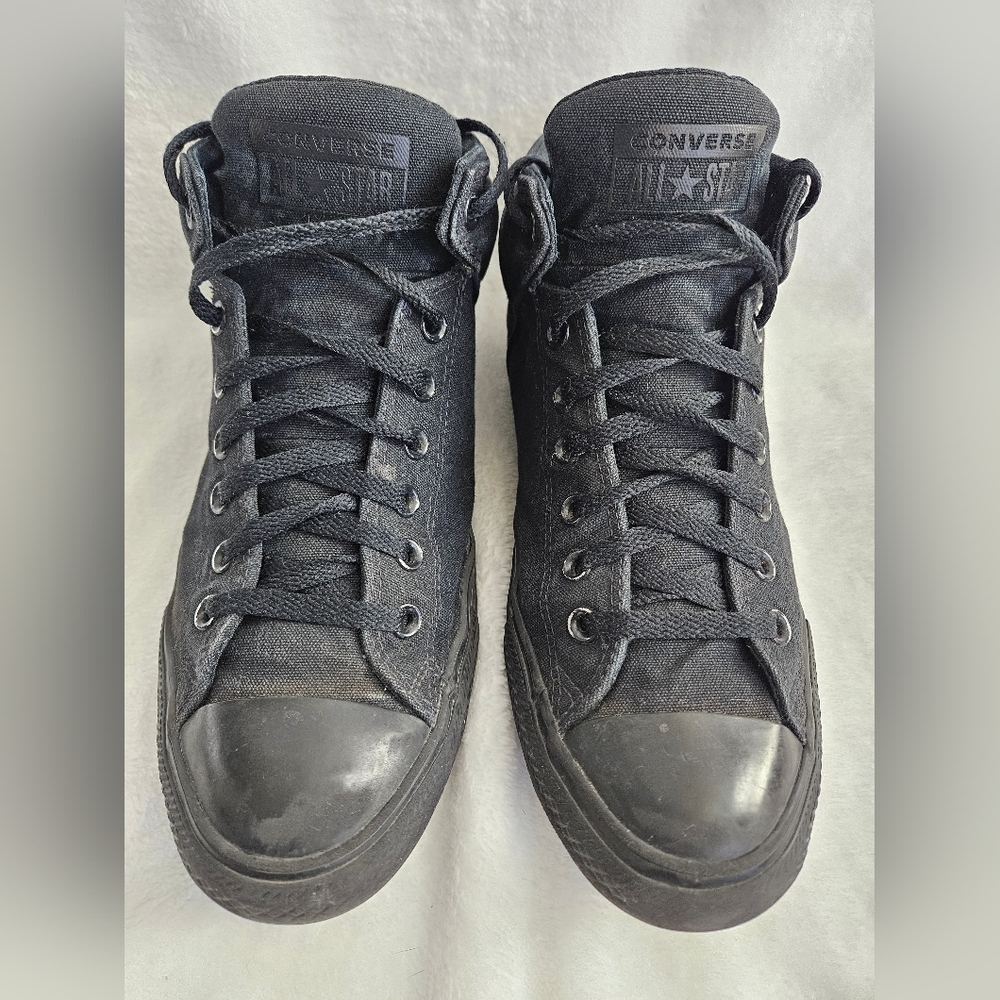 Converse All Black High-Top Sneakers